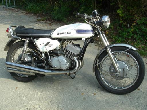 kawasaki 500 weiss