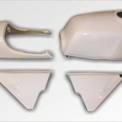 Habillage complet style KZ 750 pour Zephyr