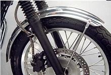 Garde-boue avant classique pour W650
